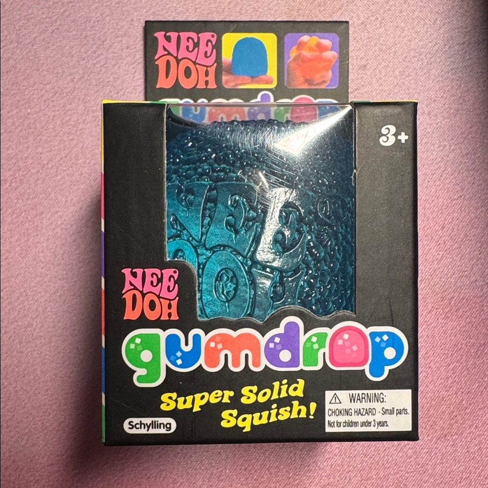 Needoh Blue Gumdrop Squishy